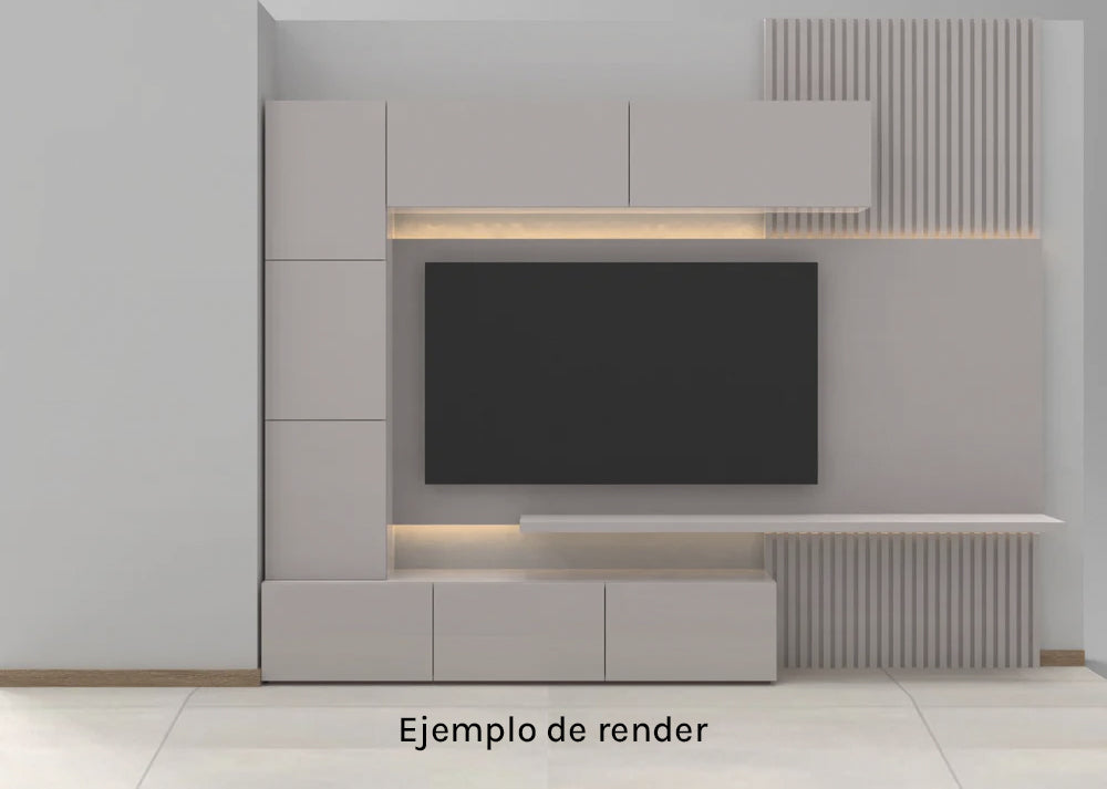 Ejemplo de render de servicio de diseño Premium